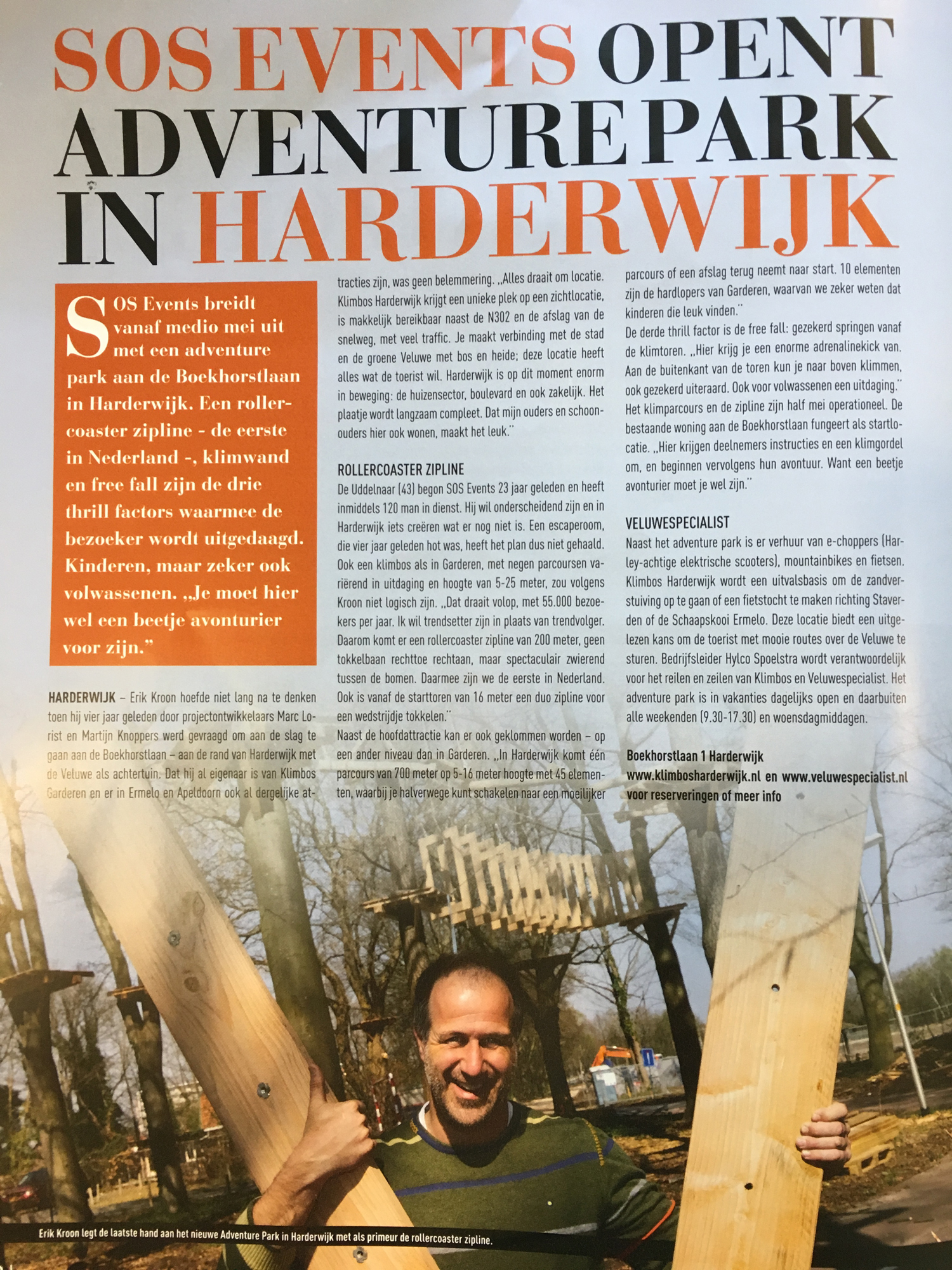 Adventure park Harderwijk in City in Business